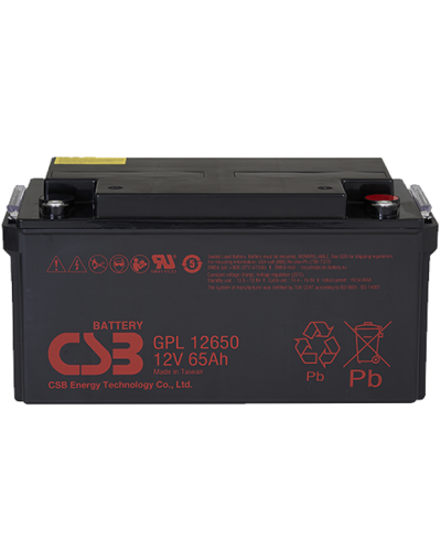 CSB GPL 12650. Аккумулятор герметичный свинцово-кислотный. CSB в Обнинске