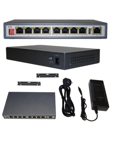 CO-SWP9C. Коммутатор 8-портовый  Gigabit Ethernet с PoE. ComOnyx в Обнинске