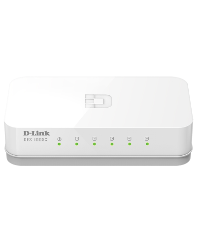 DES-1005C/B1A. Коммутатор с 5 портами 10/100Base-TX. D-Link в Обнинске