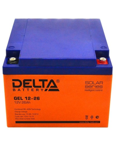Delta GEL 12-26. Аккумулятор герметичный свинцово-кислотный. Delta в Обнинске