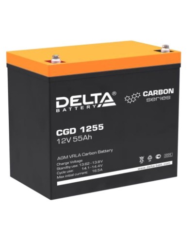 Delta CGD 1255. Аккумулятор герметичный свинцово-кислотный. Delta в Обнинске