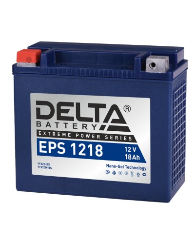 Delta EPS 1218. Аккумулятор герметичный свинцово-кислотный стартерный. Delta в Обнинске