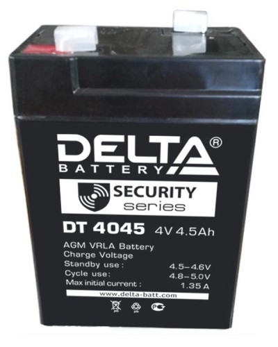 Delta DT 4045 (47мм). Аккумулятор герметичный свинцово-кислотный. Delta в Обнинске