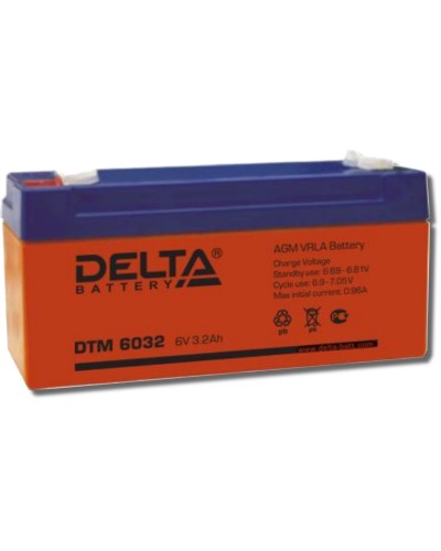 Delta DTM 6032. Аккумулятор герметичный свинцово-кислотный. Delta в Обнинске