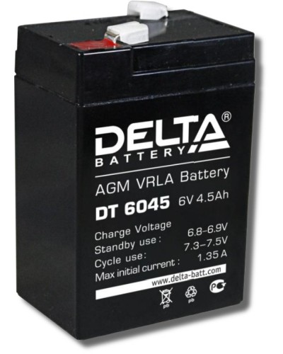 Delta DT 6045. Аккумулятор герметичный свинцово-кислотный. Delta в Обнинске
