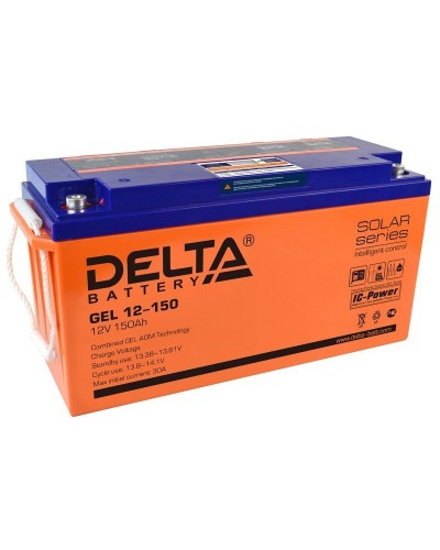 Delta GEL 12-150. Аккумулятор герметичный свинцово-кислотный. Delta в Обнинске