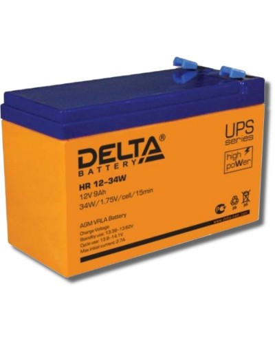 Delta HR 12-34 W. Аккумулятор герметичный свинцово-кислотный. Delta в Обнинске