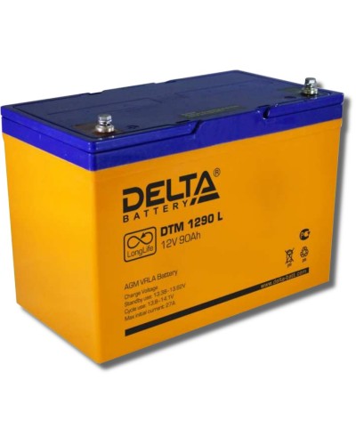 Delta DTM 1290 L. Аккумулятор герметичный свинцово-кислотный. Delta в Обнинске