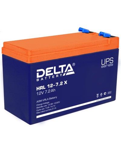 Delta HRL 12-7.2 X. Аккумулятор герметичный свинцово-кислотный. Delta в Обнинске