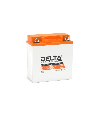 Delta CT 1205.1. Аккумулятор герметичный свинцово-кислотный стартерный. Delta в Обнинске