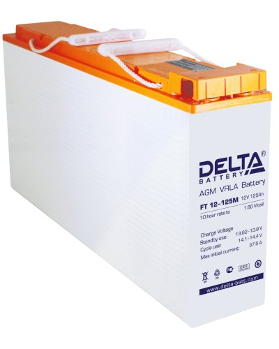 Delta FT 12-125 M. Аккумулятор герметичный свинцово-кислотный. Delta в Обнинске