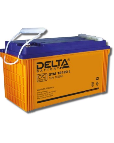 Delta DTM 12120 L. Аккумулятор герметичный свинцово-кислотный. Delta в Обнинске