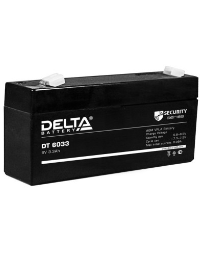 Delta DT 6033 (125мм). Аккумулятор герметичный свинцово-кислотный. Delta в Обнинске
