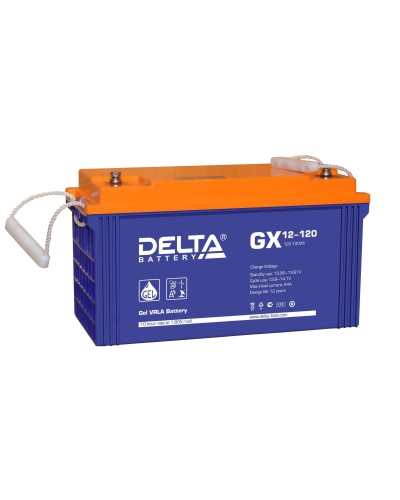 Delta GX 12-120. Аккумулятор герметичный свинцово-кислотный. Delta в Обнинске