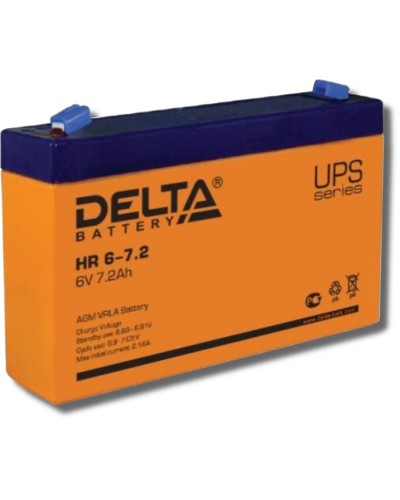 Delta HR 6-7.2. Аккумулятор герметичный свинцово-кислотный. Delta в Обнинске