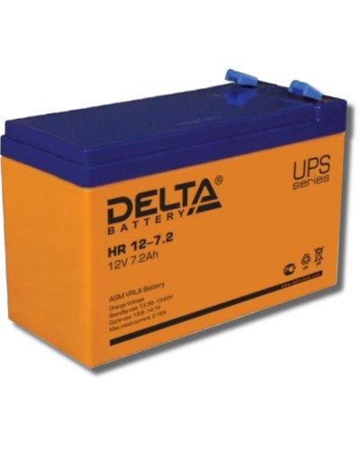 Delta HR 12-7.2. Аккумулятор герметичный свинцово-кислотный. Delta в Обнинске