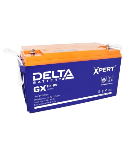 Delta GX 12-65. Аккумулятор герметичный свинцово-кислотный. Delta в Обнинске