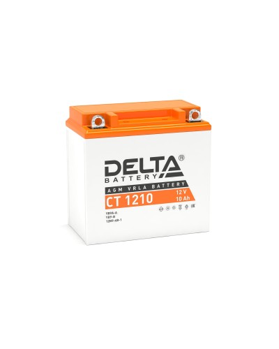 Delta CT 1210. Аккумулятор герметичный свинцово-кислотный стартерный. Delta в Обнинске