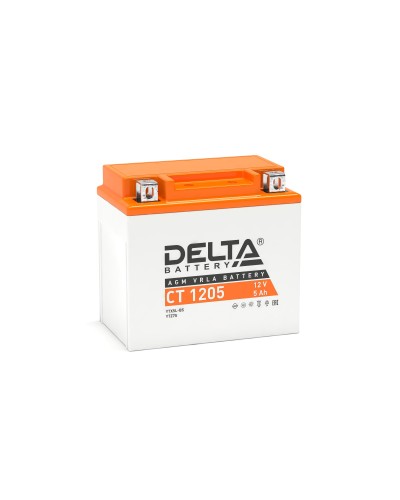 Delta CT 1205. Аккумулятор герметичный свинцово-кислотный стартерный. Delta в Обнинске