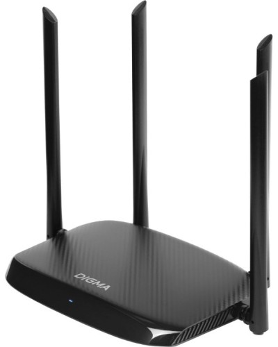 DWR-AC1202 AC1200 10/100/1000BASE-TX черный. Роутер беспроводной. Digma в Обнинске