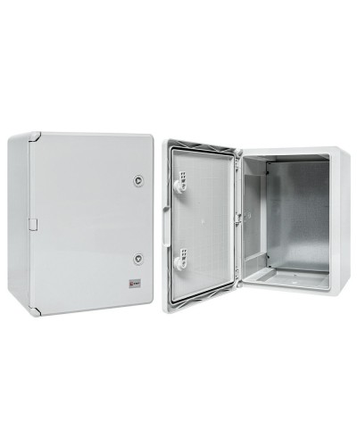 Бокс пластиковый с монтажной платой 400х300х220 IP65 PROxima (PB65MP004). Бокс пластиковый антивандальный. EKF в Обнинске