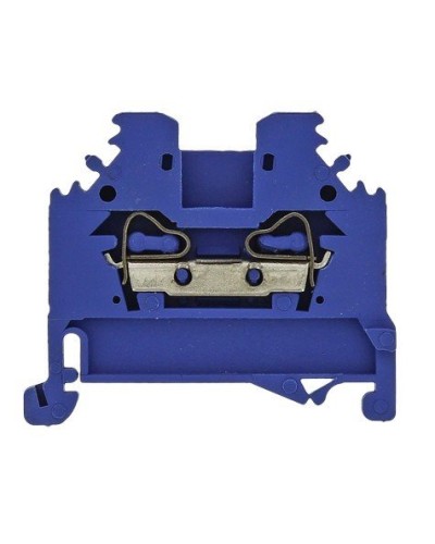 JXB-S-2.5 2-проводная, синяя (plc-jxb-s-2.5b). Колодка клеммная пружинная. EKF в Обнинске