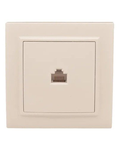 Минск Розетка RJ-45 1-мест. СП (ERK01-035-20). Розетка RJ-45 1-мест. СП. EKF в Обнинске