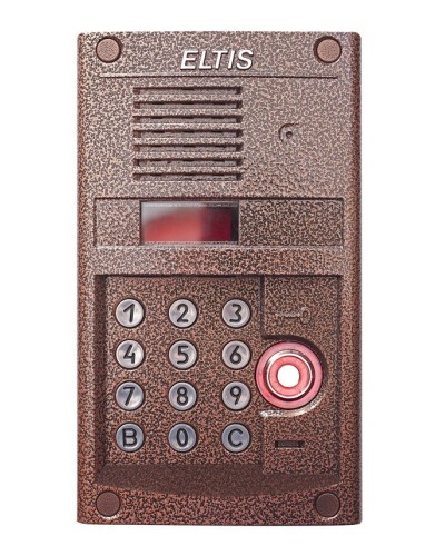 DP400-TD22 (медь). Блок вызова домофона. ELTIS в Обнинске