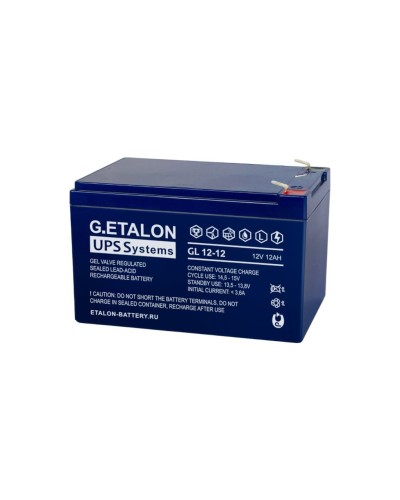G.ETALON GL 12-12. Аккумулятор герметичный свинцово-кислотный. ETALON в Обнинске
