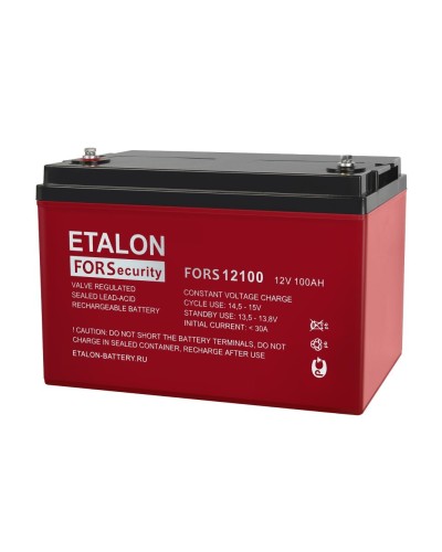 ETALON FORS 12100. Аккумулятор герметичный свинцово-кислотный. ETALON в Обнинске