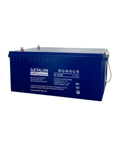 G.ETALON GL 12-200. Аккумулятор герметичный свинцово-кислотный. ETALON в Обнинске