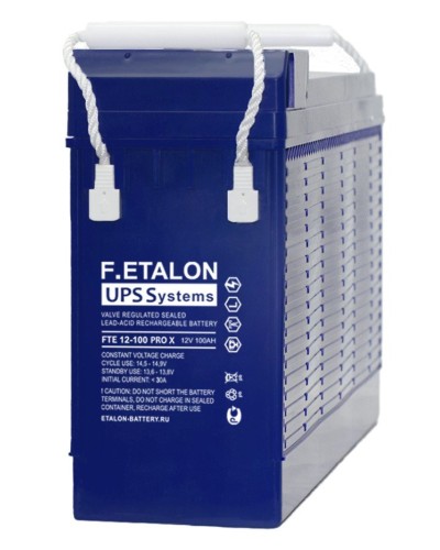 F.ETALON FTE 12-100 PRO X. Аккумулятор герметичный свинцово-кислотный. ETALON в Обнинске