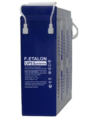 F.ETALON FTE 12-150 PRO X. Аккумулятор герметичный свинцово-кислотный. ETALON в Обнинске
