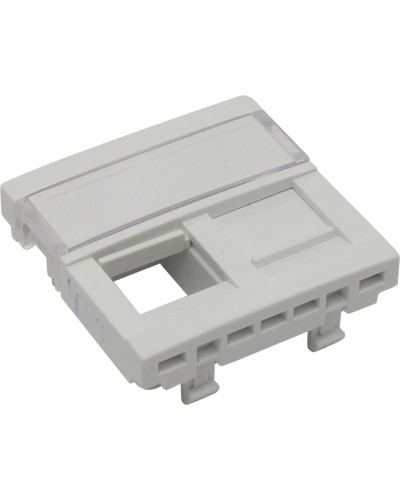 Вставка для 2-х модулей под RJ-45 кат.5e UTP, белая (45971 SBR): Вставка для 2-х модулей в Обнинске