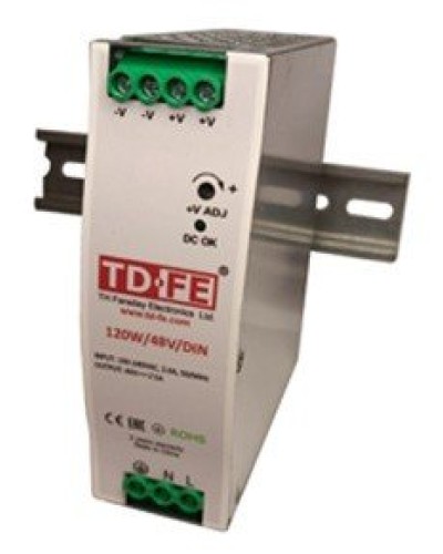 120W/48V/DIN. Блок питания. FARADAY в Обнинске