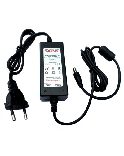 24W/12V/2A. Импульсный блок питания в пластиковом корпусе. FARADAY в Обнинске