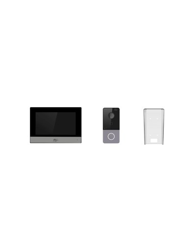 FX-IVD70WP-KIT (ЧЕРНЫЙ). Комплект IP-видеодомофона. Fox в Обнинске
