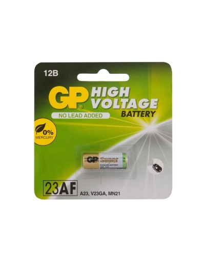 GP 23AF (GP 23AFRA-2F1), БЛИСТЕР. Высоковольтная батарейка 12В. GP Batteries в Обнинске