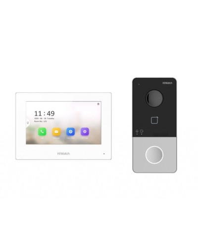 DS-D100IKWF(B). Комплект IP-видеодомофона. HiWatch в Обнинске