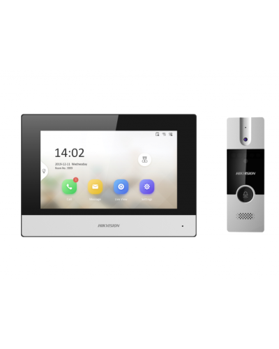 DS-KIS302-P. Комплект IP видеодомофона. Hikvision в Обнинске