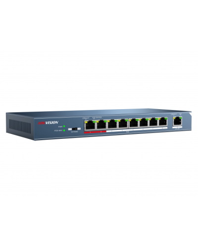 DS-3E0109P-E/M(B). Коммутатор с питанием POE. Hikvision в Обнинске
