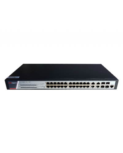 DS-3E2528P(B). Коммутатор с питанием POE. Hikvision в Обнинске