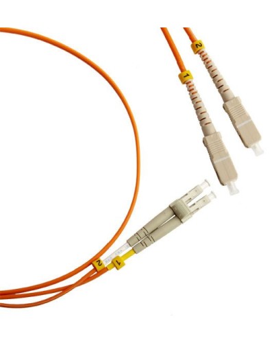 FC-D2-50-LC/PR-SC/PR-H-2M-LSZH-OR. Патч-корд волоконно-оптический LC-SC. Hyperline в Обнинске