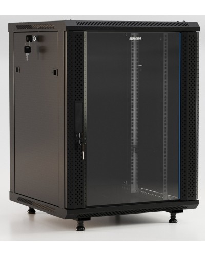 TWB-FC-1245-GP-RAL9004. Шкаф телекоммуникационный 19 настенный 12U. Hyperline в Обнинске