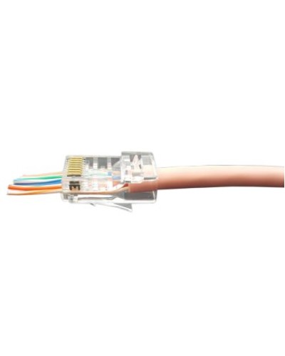 PLEZ-8P8C-U-C5-SH-100 (100 шт). Разъем RJ-45. Hyperline в Обнинске