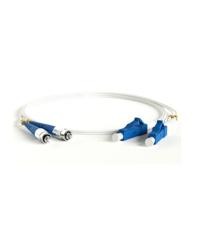 FC-D2-9A1-FC/UR-LC/UR-H-1M-LSZH-WH. Патч-корд волоконно-оптический FC-LC. Hyperline в Обнинске