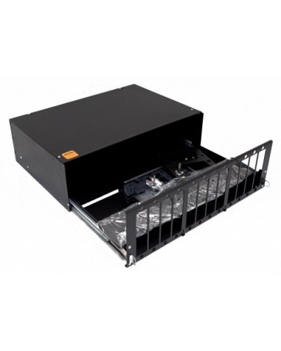 FO-19R-3U-12xSLT-W140H42-96UN-BK. Кросс оптический 19. Hyperline в Обнинске