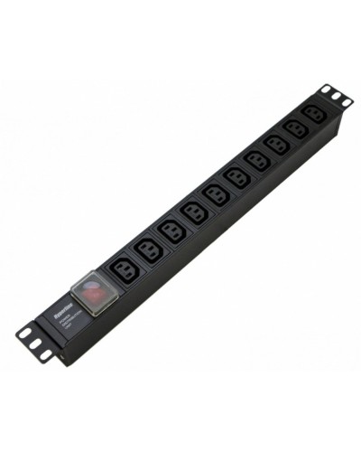 SHE19-10IEC-S-IEC. Блок розеток 19. Hyperline в Обнинске