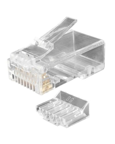 PLUG-8P8C-UV-C6-100 (100 шт). Разъем RJ-45. Hyperline в Обнинске