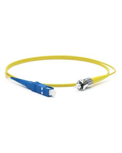 FC-S2-9-SC/UR-ST/UR-H-1M-LSZH-YL. Патч-корд волоконно-оптический одномодовый. Hyperline в Обнинске